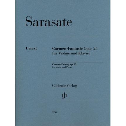  SARASATE 萨拉萨蒂 卡门幻想曲 op. 25（小提琴与钢琴）HN 1244