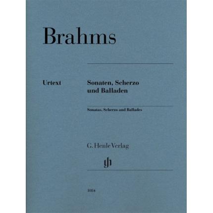 Brahms 勃拉姆斯 奏鸣曲、谐谑曲与叙事曲集 HN 1084