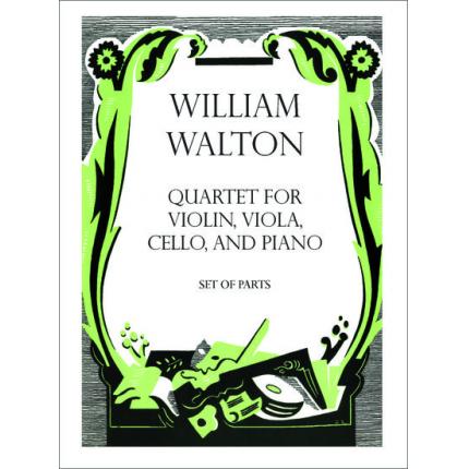 William Walton 威廉 沃尔顿  四重奏（为小提琴 中提琴 大提琴和钢琴）