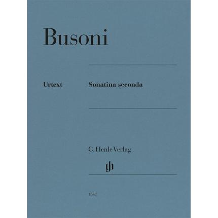 BUSONI 布索尼 第二钢琴小奏鸣曲 Sonatina Seconda HN 1647 