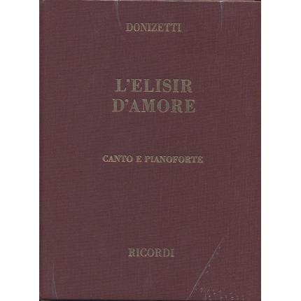 Donizetti 唐尼采蒂 爱情灵药（歌剧钢伴，精装）HL 50019020