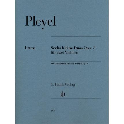  PLEYEL 普莱耶尔 六首小型二重奏op. 8--为2把小提琴而作 HN 1378