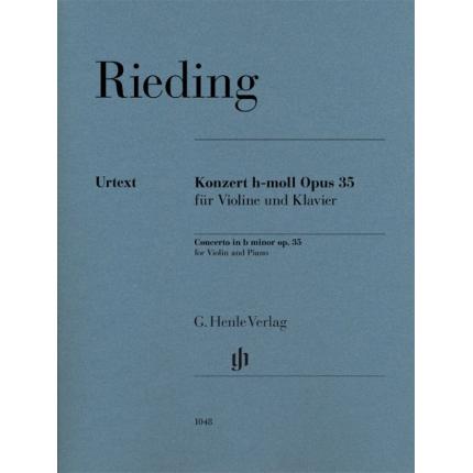 RIEDING 里丁b小调协奏曲op. 35--为小提琴和钢琴而作 HN 1048