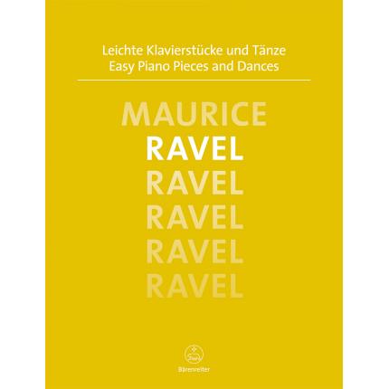 Ravel 拉威尔 简易钢琴曲和舞曲 BA06580