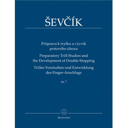  Ševcík 舍夫契克 颤音预备练习曲op. 7 BA09556