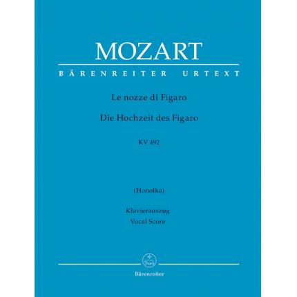 Mozart 莫扎特 歌剧《费加罗的婚礼》KV492 (钢琴伴奏谱) KV492 精装  BA04565-93