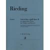 RIEDING  里丁 a小调匈牙利风格小协奏曲op. 21--为小提琴和钢琴而作 HN 1056