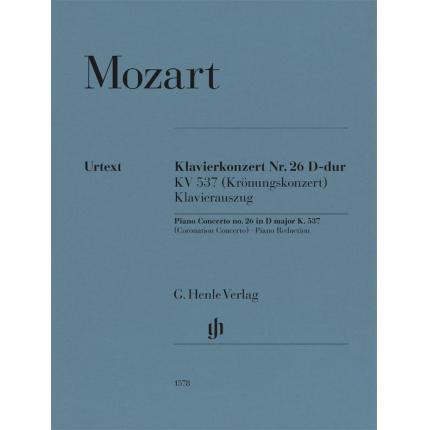  Mozart 莫扎特 D大调第26钢琴协奏曲K. 537(加冕音乐会) HN 1578