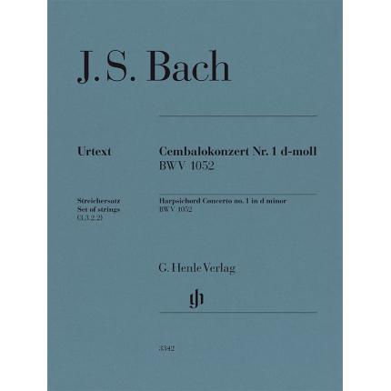 巴赫 d小调第一羽键琴协奏曲 BWV 1052（室内管弦乐队分谱）HN 3342