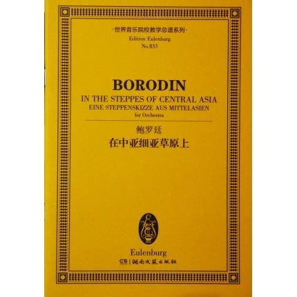 鲍罗廷 在中亚细亚草原上 总谱 ETP 833