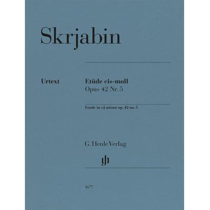 斯克里亚宾 钢琴练习曲 op. 42 Nr. 5 HN 1677