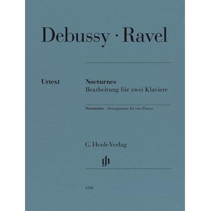  RAVEL 拉威尔 夜曲--为钢琴四手联弹而作 HN 1396