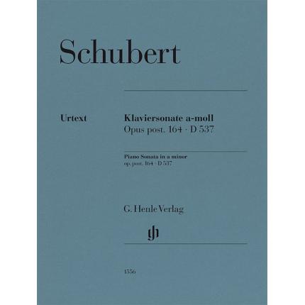  SCHUBERT 舒伯特 a小调钢琴奏鸣曲 op. post. 164 D 537 HN 1556