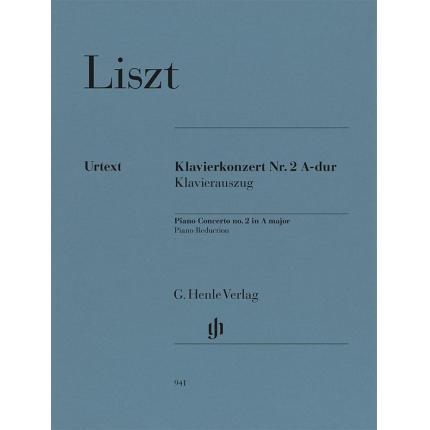 LISZT 李斯特 A大调钢琴协奏曲--为钢琴和管弦乐队而作 HN 941
