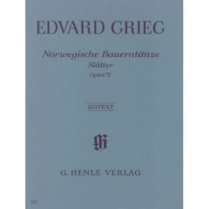 GRIEG 格里格 挪威农民舞曲 op. 72（斯拉特）HN 491